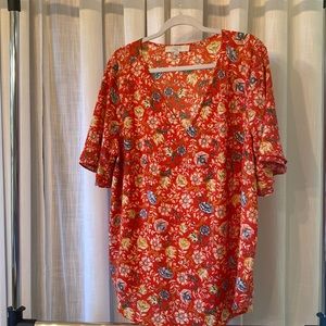 Loft plus floral blouse size 16